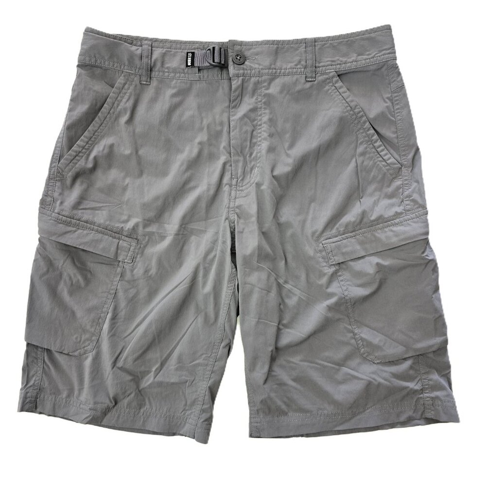 REI Co‑op Sahara Cargo Shorts – Men’s Size 32 Gray
